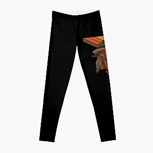 of Alan Jackson Chattahoochee Waterskiing Retro   Leggings