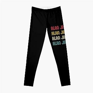 Alan Jackson Retro Word    Leggings