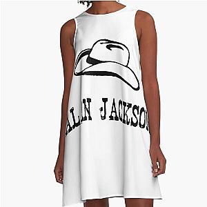 Alan Jackson logo A-Line Dress