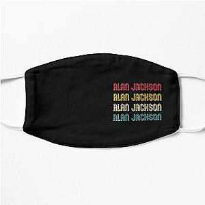 Alan Jackson Retro Word    Flat Mask