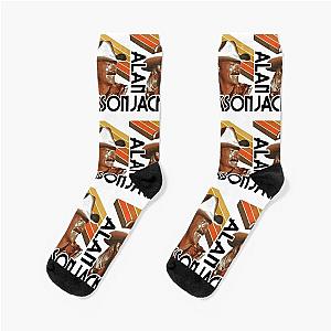 Alan Jackson Retro Country FanArt Tribute Shirt Socks