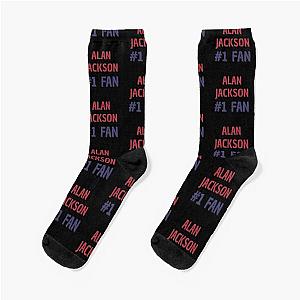 Alan Jackson - 1 Fan Socks