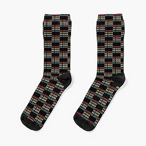 Alan Jackson Retro Word    Socks