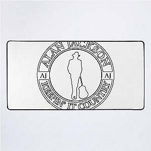 Alan jackson graphics art Desk Mat