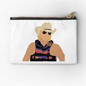 Alan Jackson Sticker Zipper Pouch