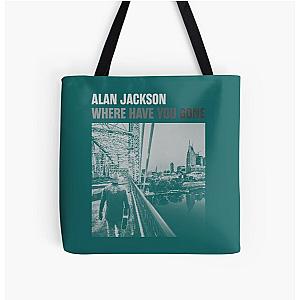 Alan Jackson Where Have You Gone Premium All Over Print Tote Bag