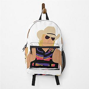 Alan Jackson Sticker Backpack