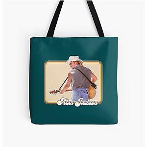 Alan Jackson  Vintage St   All Over Print Tote Bag