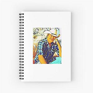 Alan Jackson iPad Case & Skin Spiral Notebook