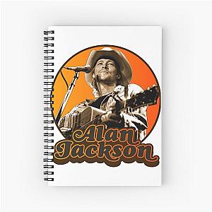  Retro Style Classic Country Fan Spiral Notebook