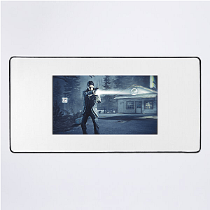 Alan Wake Wake Up To The Horror Alan Wake Mouse Pads