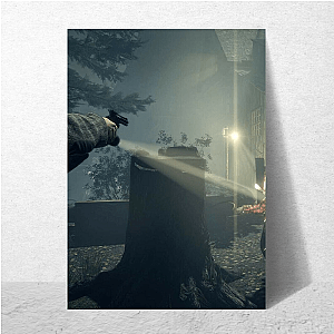 Alan Wake The Dark Presence Awaits Alan Wake Posters