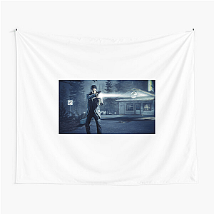 Alan Wake Wake Up To The Horror Alan Wake Tapestries