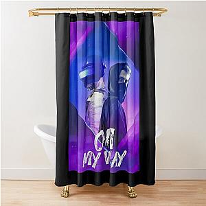 EDM - Alan Walker Shower Curtain