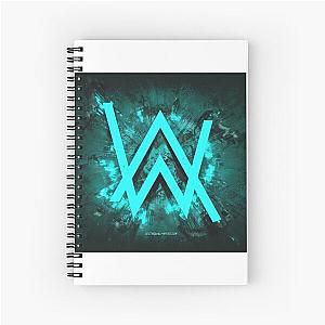 Alan Walker Spiral Notebook