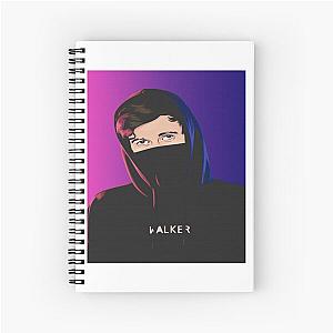 EDM - Alan Walker  Spiral Notebook