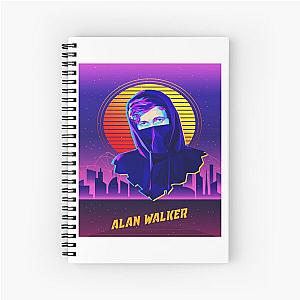 EDM - Alan Walker  Spiral Notebook