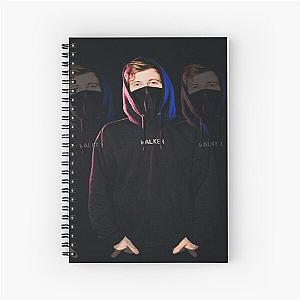 EDM - Alan Walker Spiral Notebook