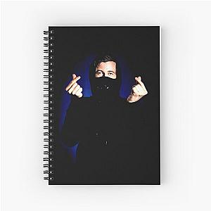 Dj Alan walker Spiral Notebook