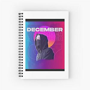 EDM - Alan Walker  Spiral Notebook