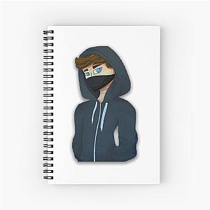 Alan walker Spiral Notebook