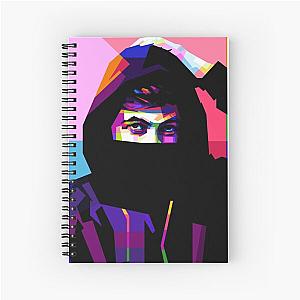 EDM - Alan Walker Spiral Notebook