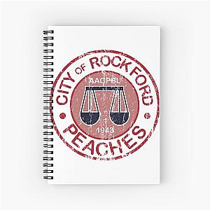 City of Rockford Peaches Spiral Notebook