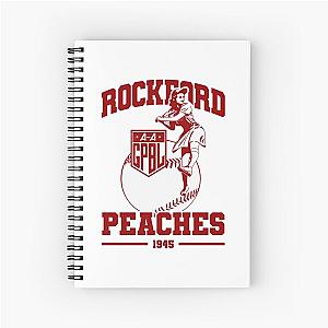 Rockford Red Peaches 1943 Funny 01 Spiral Notebook