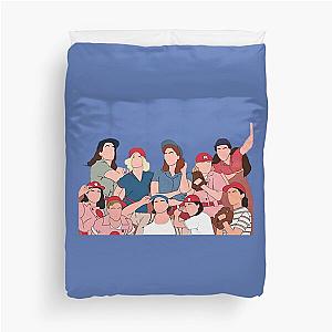 league of their own characters Duvet Cover