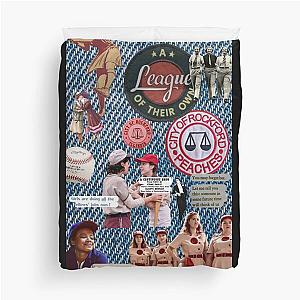 A league of their own collage Duvet Cover