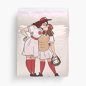 A league of their own Duvet Cover