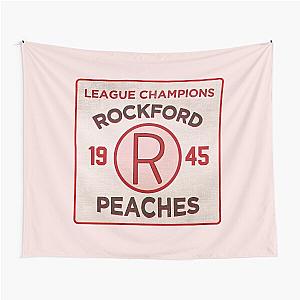 Rockford Peaches • 1945 League Champions • Rockford, Illinois Tapestry