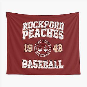 Rockford Peaches Baseball Tapestry