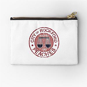 City of Rockford Peaches Zipper Pouch