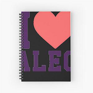 Alec benjamin love Spiral Notebook