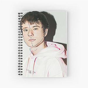 Alec Benjamin Outline Spiral Notebook