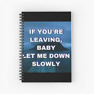 Alec Benjamin Quote  Spiral Notebook