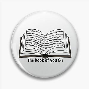 The book of you and I Alec Benjamin Pin