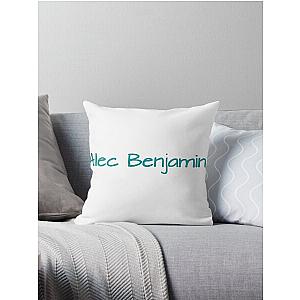 Alec Benjamin Name Throw Pillow