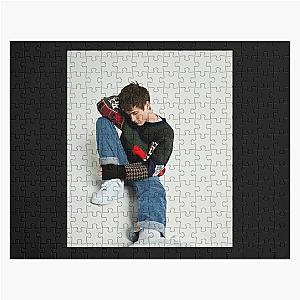 Alec Benjamin For Custom T Shirt Hoodie Fitted Mask Tote Bag Coaster Case Phone etc   Jigsaw Puzzle