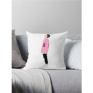 Alec Benjamin Silhouette Throw Pillow