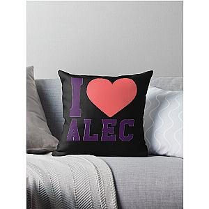 Alec benjamin love Throw Pillow