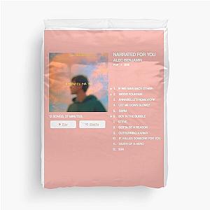 Narrated for you - Alec Benjamin - Album Duvet Cover