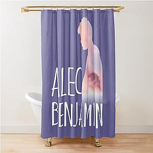 ALEC Benjamin retro   Shower Curtain