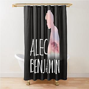 Alec Benjamin Retro Shower Curtain