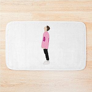 Alec Benjamin Silhouette Bath Mat