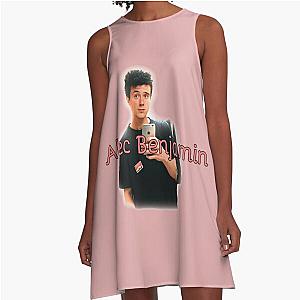 Alec Benjamin - name and picture   A-Line Dress