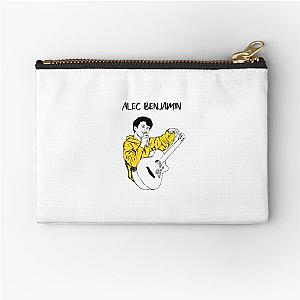 Alec benjamin  yellow Zipper Pouch