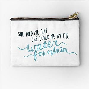 Alec Benjamin Water Fountain Lyrics Zipper Pouch