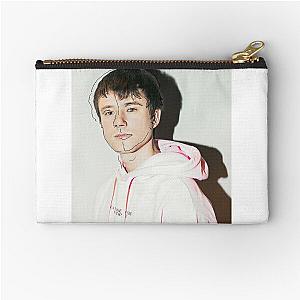 Alec Benjamin Outline Zipper Pouch